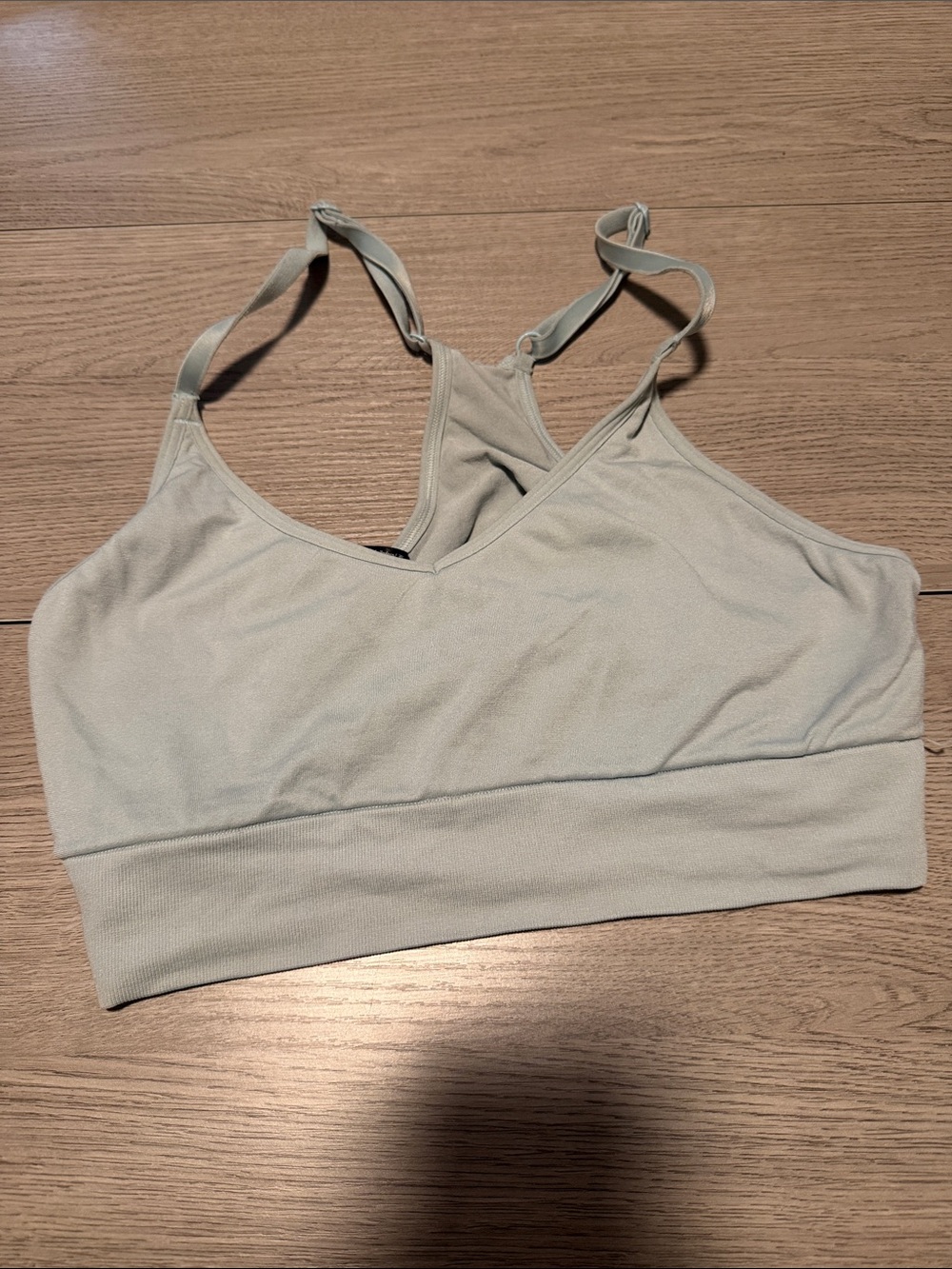 PINK Victoria's Secret Sage Wireless V-Neck Bralette